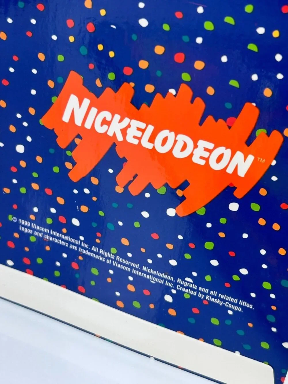 Rugrats Vintage Set of 3 School Paper Folders Tommy 90s Reptar Nickelodeon